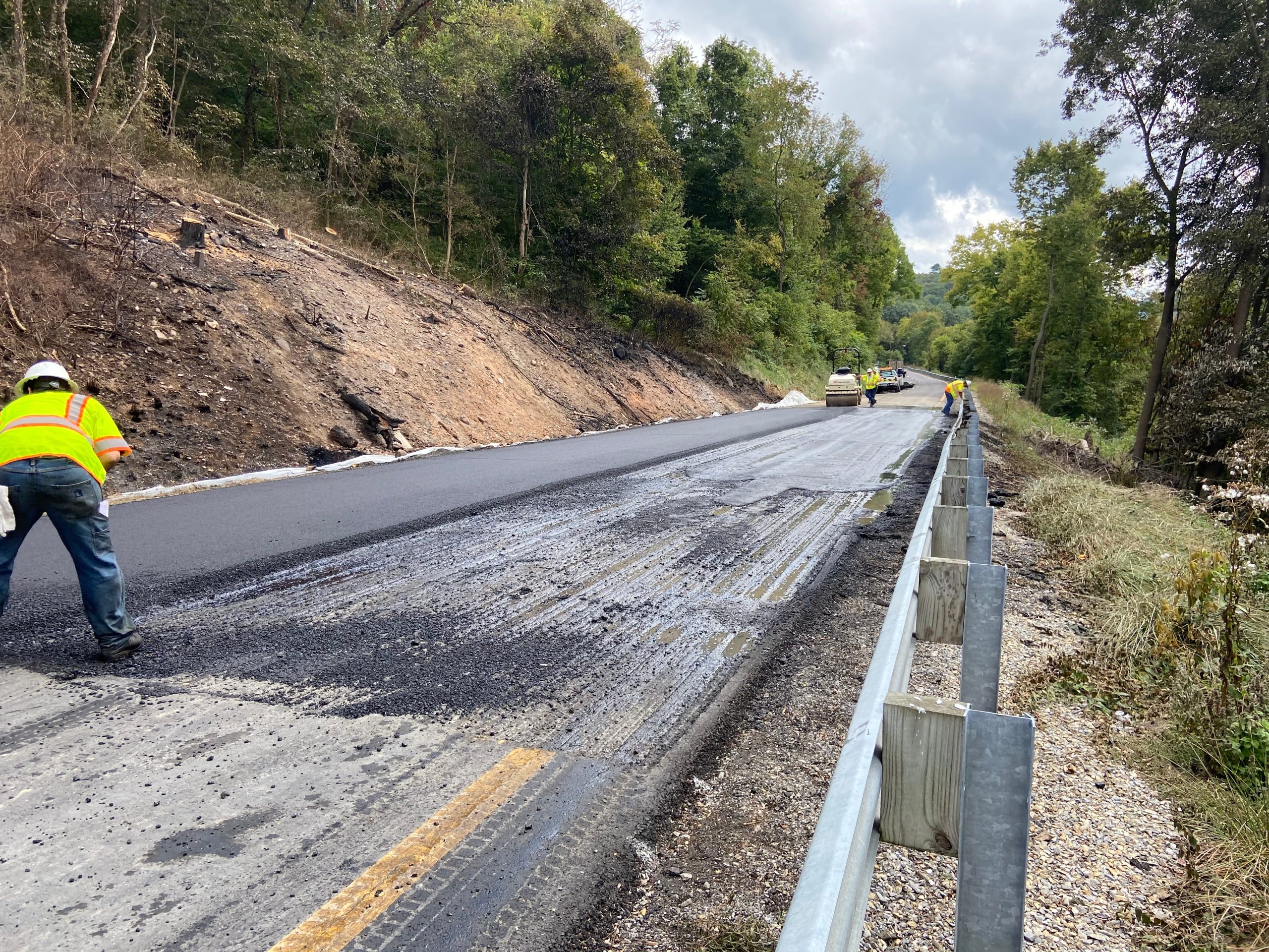 Tanker Explosion Repairs – U.S. 460 WB – Giles County, VA
